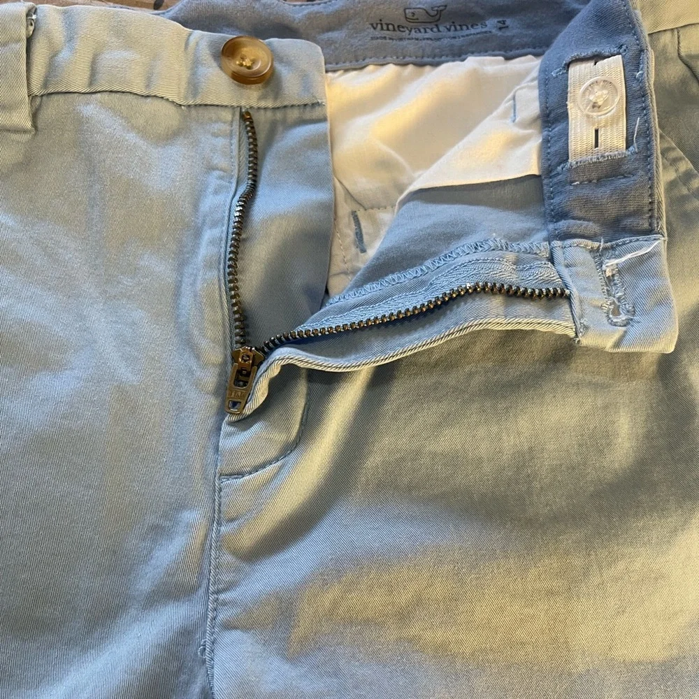 Vineyard Vines Light Blue Breaker Boys Shorts Size 14